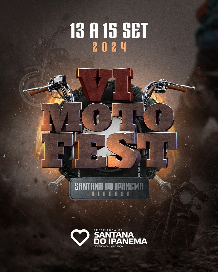 VI Motofest Datas: 13 a 15 de setembro de 2024