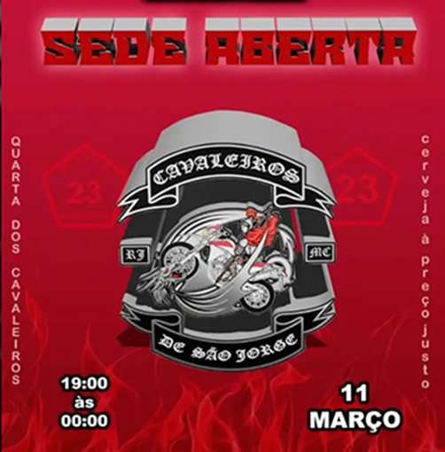 Sede Aberta – Cavaleiros de São Jorge MC (Quarta dos Cavaleiros)